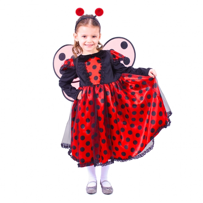 Costume pour enfants Coccinelle avec antennes