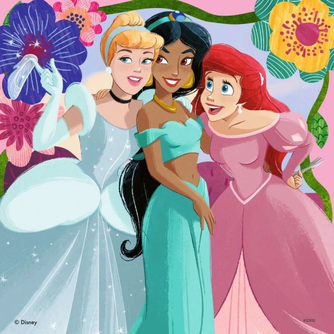 Puzzle Ravensburger Disney : Princesses de contes de fées 3x49 pièces