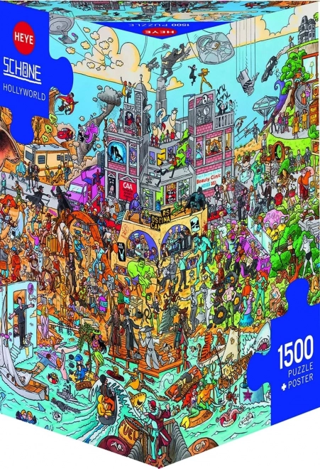 Puzzle 1500 pièces Hollyworld