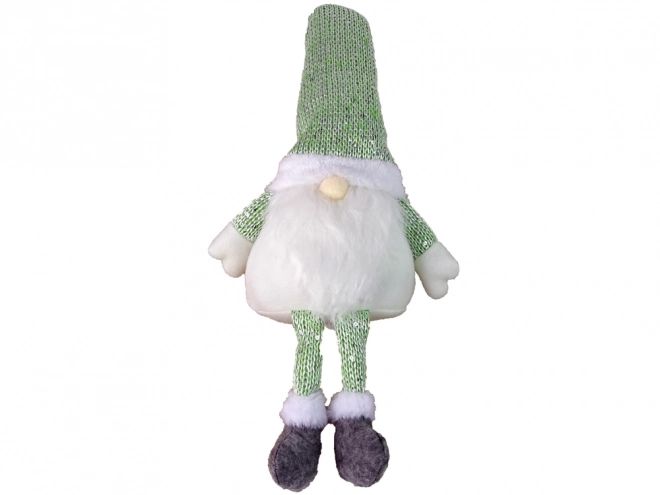 Lutin de Noël lumineux 40 cm vert