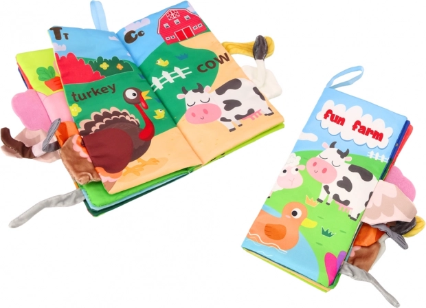 Brochure éducative souple bruissante Animaux domestiques