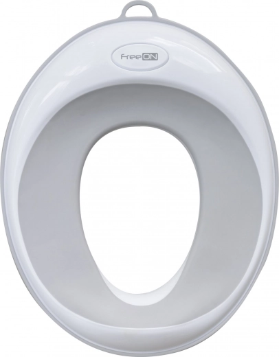 Réducteur de toilette pour enfants FreeON blanc-gris