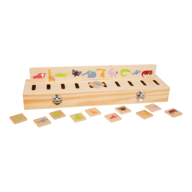 Jouet éducatif moteur en bois pour le tri Small Foot