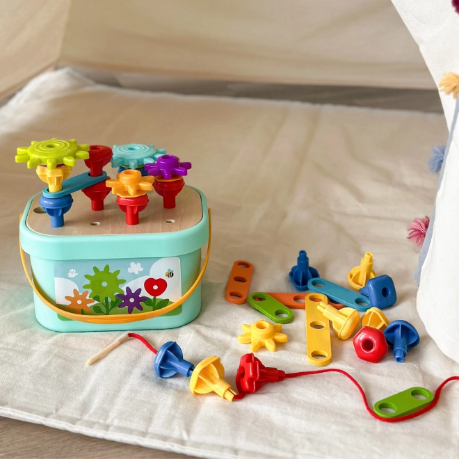 Woopie Green Construction Box Moteur Montessori 12v1