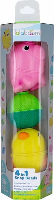 Kit de construction Lalaboom - Perles de connexion Mes premiers animaux