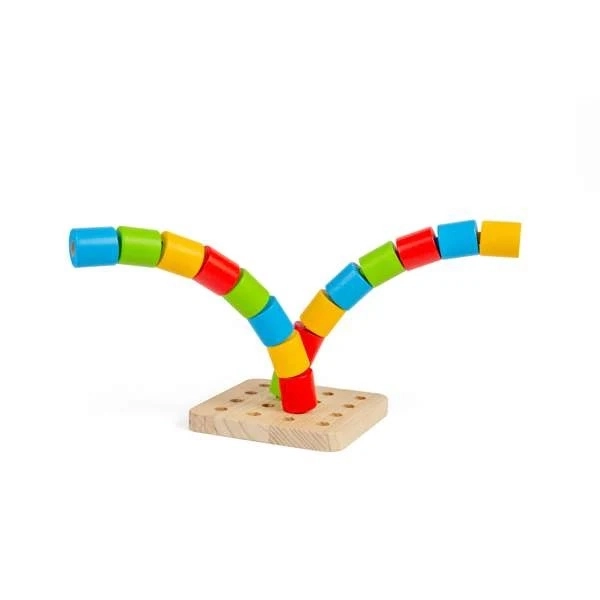 Rouleaux d'équilibre pour enfants sur socle en bois