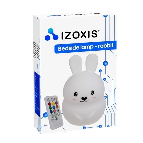 Lampe de nuit RGB avec télécommande - lapin