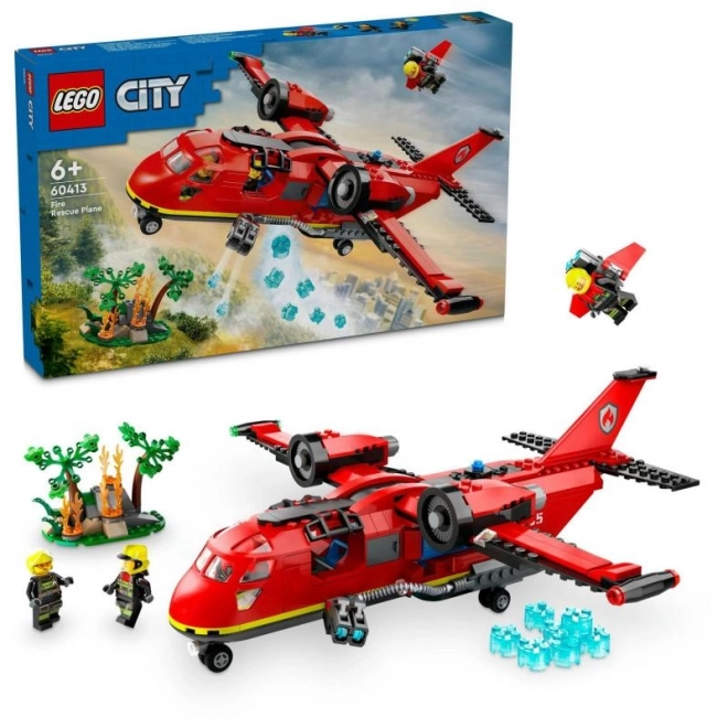 LEGO® City 60413 Avion de Secours des Pompiers