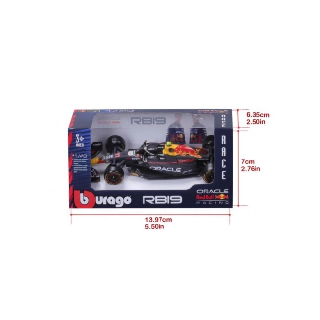Bburago 1:43 RACE Formule F1 - Red Bull Racing RB19 (2023) #11 (Sergio Pérez)