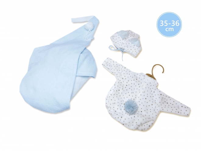 Llorens M635-65 tenue pour poupée nouveau-né NEW BORN taille 35-36 cm