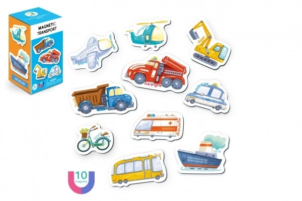 Jeu magnétique Transport pour enfants