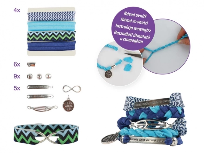 Set créatif - bracelets 5 pcs