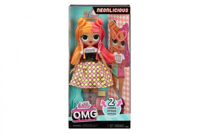 L.O.L. Surprise! OMG Grande soeur, 2 tenues – Neonlicious