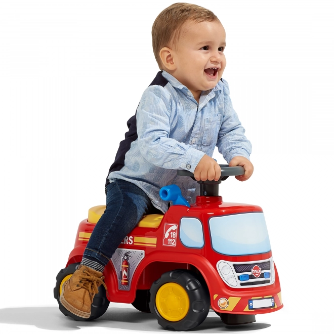 Camion de pompier roulant avec klaxon pour enfants par FALK