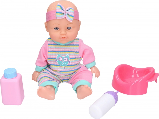 Bébé qui fait pipi avec sons 25 cm