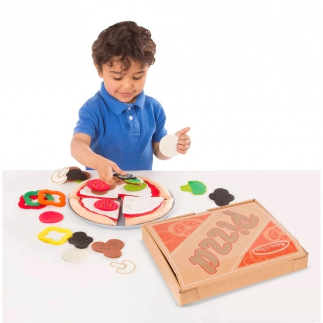 Ensemble de pizza en feutre Melissa & Doug