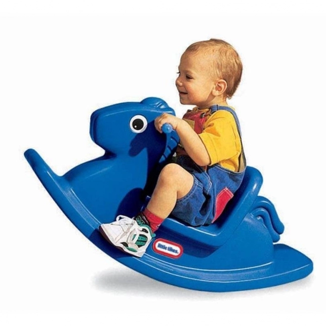 Little Tikes Cheval à bascule - bleu 1 pièce
