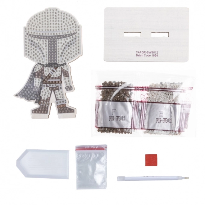 Peinture au Diamant Star Wars: Mandalorian