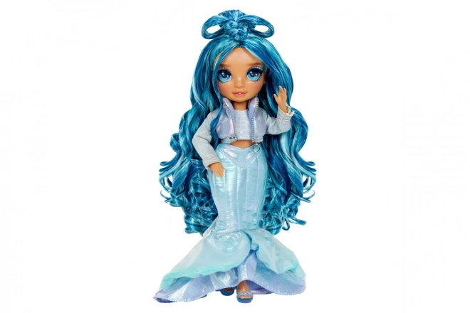 Poupée de mode Rainbow High Hiver - Skyler (Bleu)