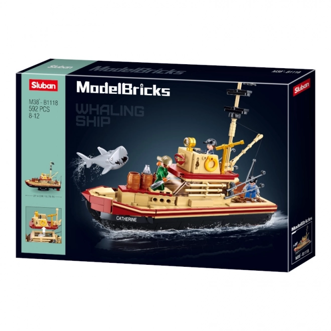 Sluban ModelBricks M38-B1118 Bateau de pêche Catherine