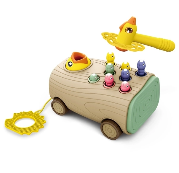 Jouet en bois WOOPIE pour enfants - marteau et jeu magnétique