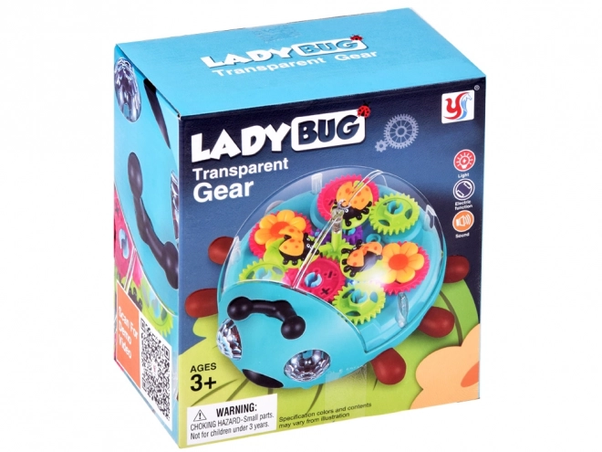 Projecteur coccinelle lumineuse en fuite