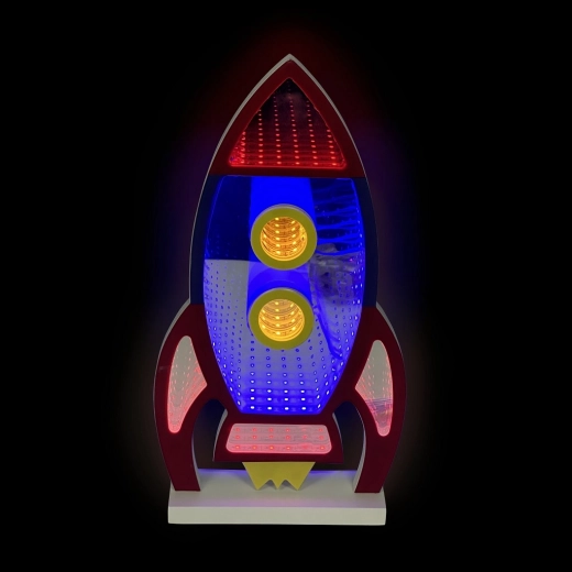 Lampe néon LED 2Kids Toys Fusée