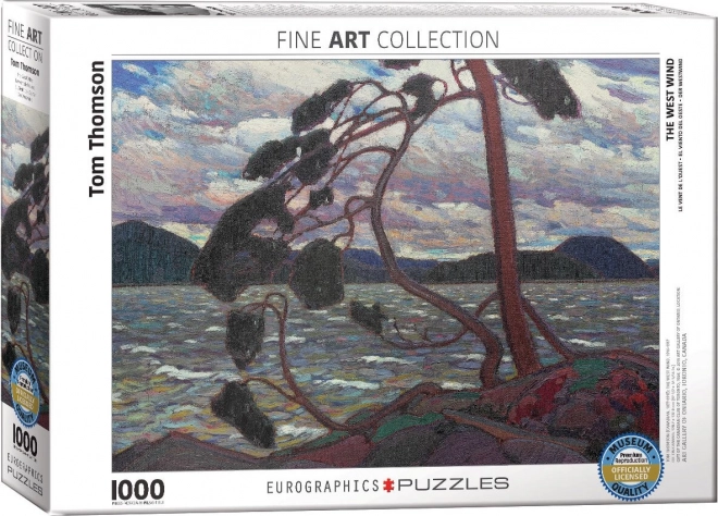 Puzzle Vent d'Ouest 1000 pièces