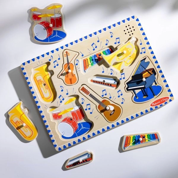 Puzzle sonore - Instruments de musique