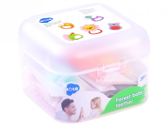 Ensemble de petites bêtes à mâcher pour enfants 5 pcs