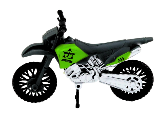 Moto et hélicoptère inclus