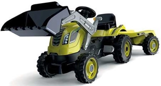 Tracteur à pédales Farmer Max avec remorque
