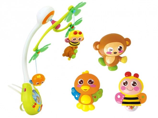 Carrousel interactif aux couleurs fabuleuses