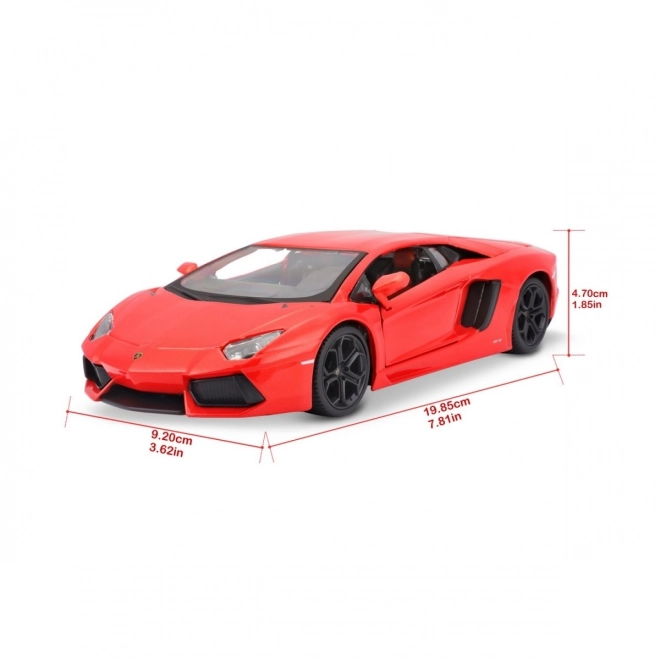 Modèle de voiture Lamborghini Aventador LP700-4
