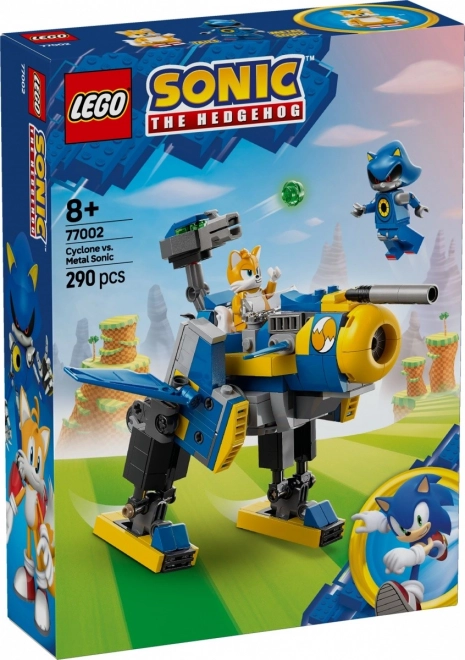 Blocs Sonic : Cyclone contre Metal Sonic