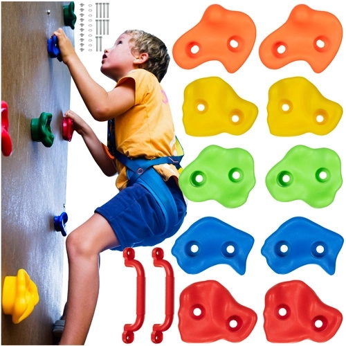 Prises d'escalade pour enfants Kruzzel - 12 pièces