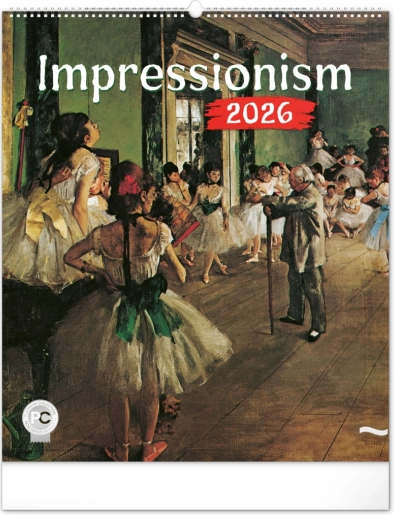Calendrier mural Impressionnisme 2026
