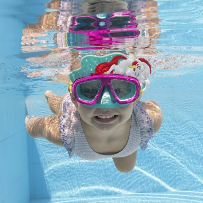 Lunettes de natation pour enfants Licorne Bestway