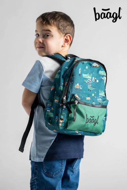 BAAGL Sac à dos préscolaire Crocodile
