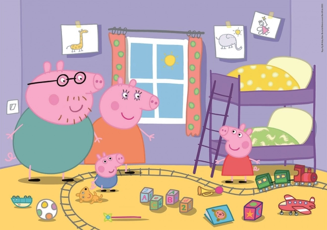 Puzzle Peppa Pig Maxi 60 pièces par Clementoni