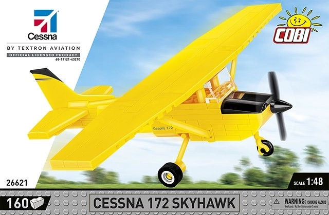 Cessna 172 Skyhawk kit de construction jaune