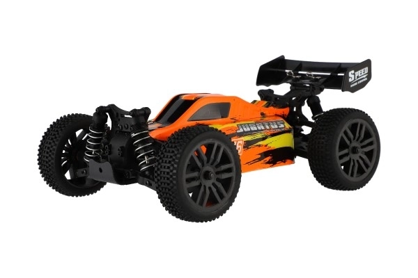 Avtomobil RC Buggy Bonzai Jubatus tout-terrain 30cm plastique 2,4GHz à piles + 2x ensemble supplémentaire dans une boîte 40x14x21 – Orange