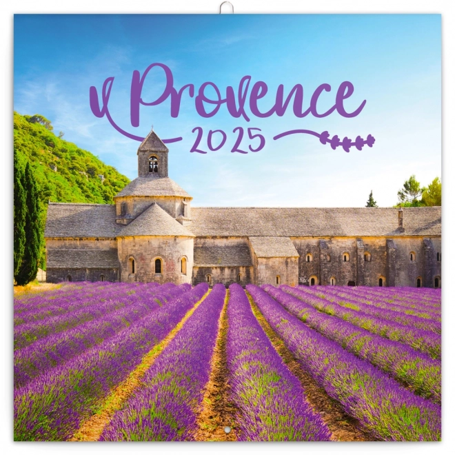 NOTIQUE Calendrier de notes Provence 2025, parfumé, 30 x 30 cm