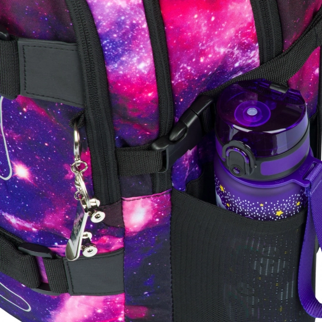 BAAGL Sac à dos scolaire Skate Galaxy