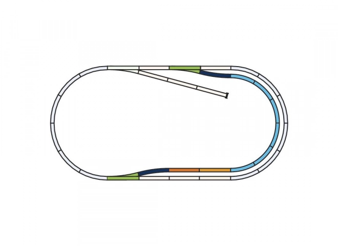 Piko Ensemble de rails C (voie parallèle) - 55320