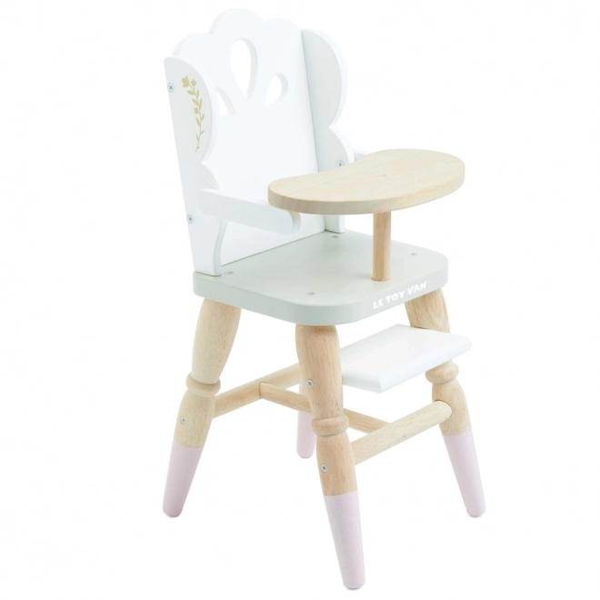 Chaise haute en bois pour poupées Le Toy Van