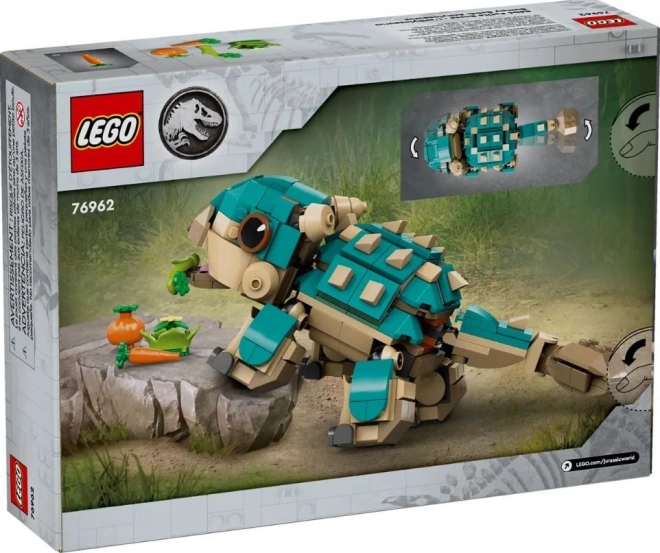 LEGO Jurassic World 76962 Petit Ankylosaurus Bumpy