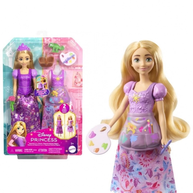 Marionnette Disney Princesse Conte de Raiponce 2 en 1