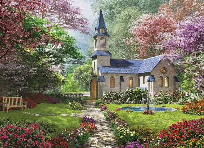 Puzzle Jardin en fleurs 1000 pièces EUROGRAPHICS