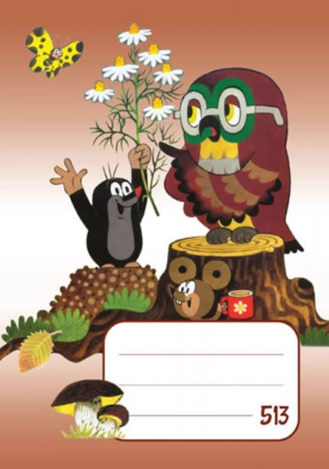 Cahier scolaire A5 ligné TAUPE 10 feuilles BOBO BLOK